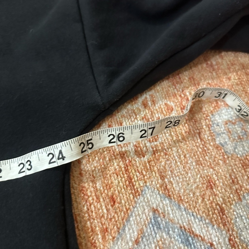 Athleta Cozy Karma Funnel Neck Sweatshirt Black S/466846 black size small - Picture 7 of 7